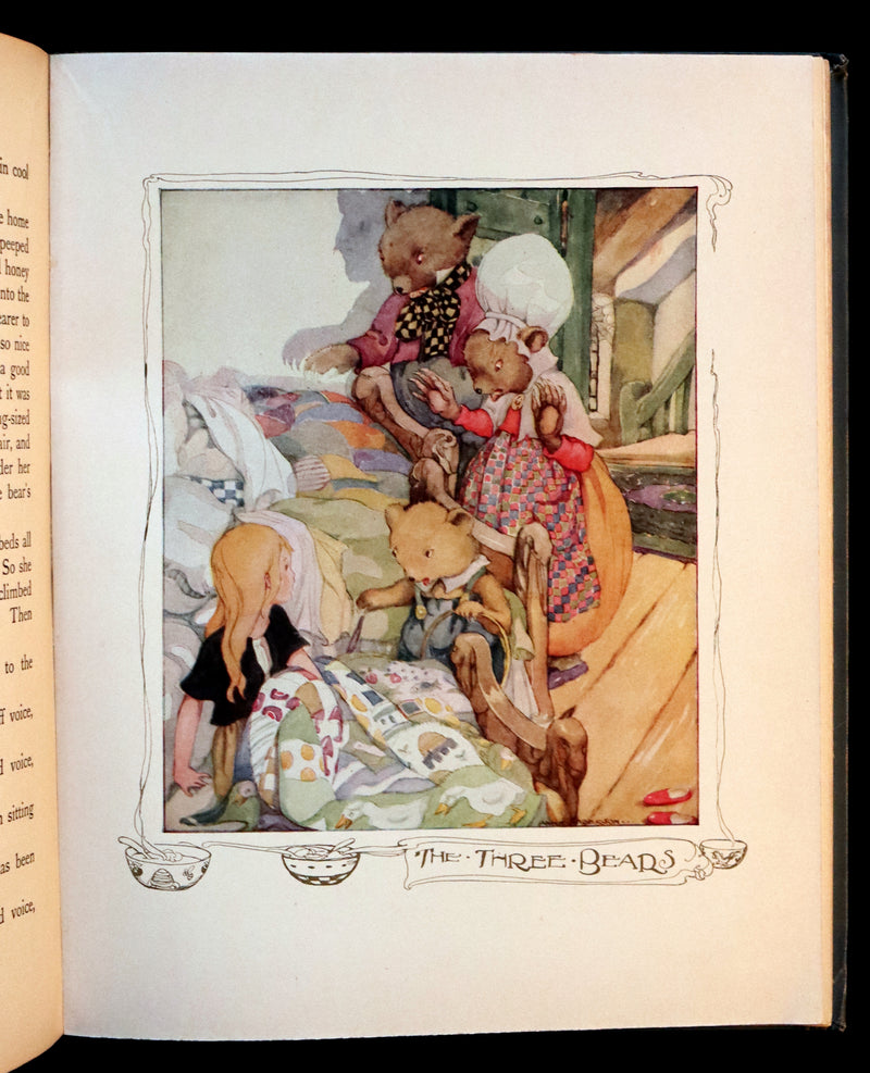 1923 Scarce First Edition - The Anne-Anderson Fairy-Tale Book. Color Illustrated.