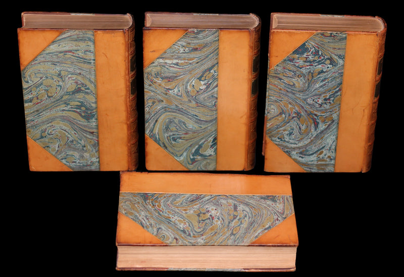 1892 Rare Book set ~ The History of the Ingenious Gentleman Don Quixote of La Mancha (4 vols).