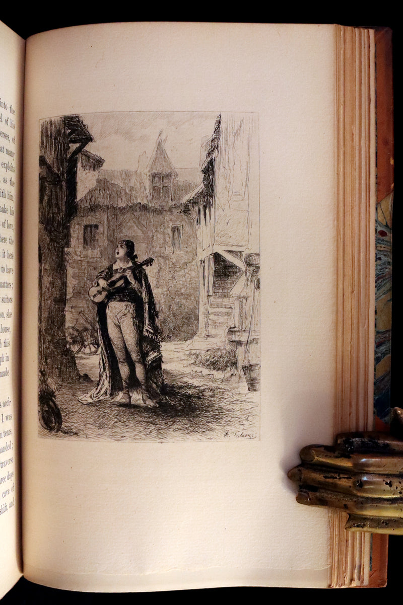 1892 Rare Book set ~ The History of the Ingenious Gentleman Don Quixote of La Mancha (4 vols).