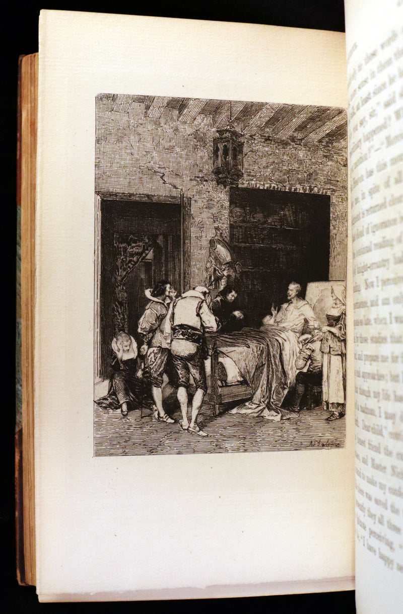 1892 Rare Book set ~ The History of the Ingenious Gentleman Don Quixote of La Mancha (4 vols).