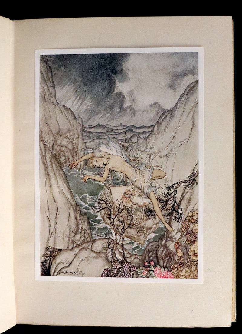 1926 Rare First Edition - THE TEMPEST by Shakespeare illustrated by Arthur RACKHAM.