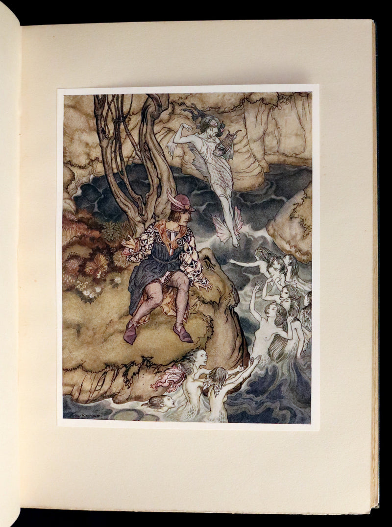 1926 Rare First Edition - THE TEMPEST by Shakespeare illustrated by Arthur RACKHAM.