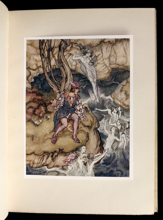 1926 Rare First Edition - THE TEMPEST by Shakespeare illustrated by Arthur RACKHAM.