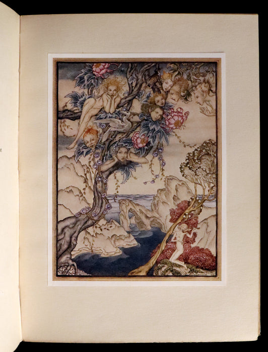 1926 Rare First Edition - THE TEMPEST by Shakespeare illustrated by Arthur RACKHAM.