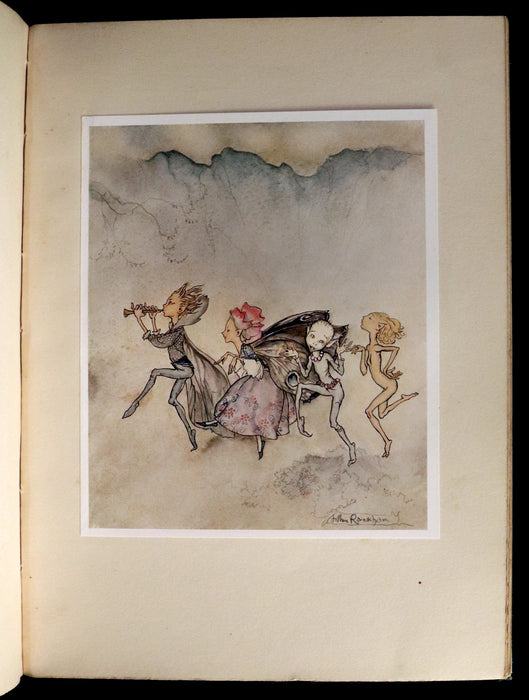 1926 Rare First Edition - THE TEMPEST by Shakespeare illustrated by Arthur RACKHAM.