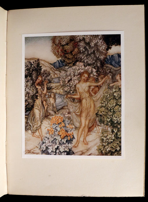 1926 Rare First Edition - THE TEMPEST by Shakespeare illustrated by Arthur RACKHAM.