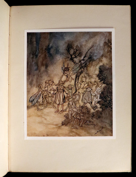 1926 Rare First Edition - THE TEMPEST by Shakespeare illustrated by Arthur RACKHAM.