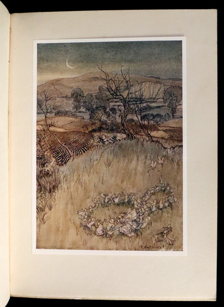 1926 Rare First Edition - THE TEMPEST by Shakespeare illustrated by Arthur RACKHAM.