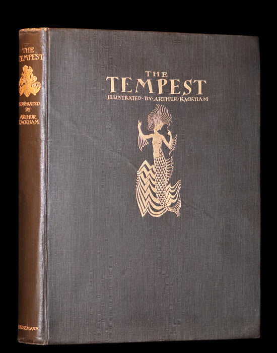 1926 Rare First Edition - THE TEMPEST by Shakespeare illustrated by Arthur RACKHAM.