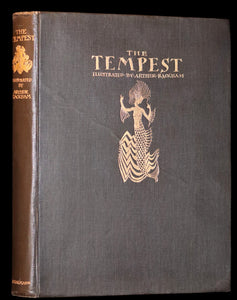 1926 Rare First Edition - THE TEMPEST by Shakespeare illustrated by Arthur RACKHAM.
