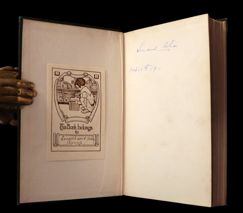 1911 Rare First Edition Book - The Secret Garden by F. H. Burnett Illustrated by Maria Louise Kirk.