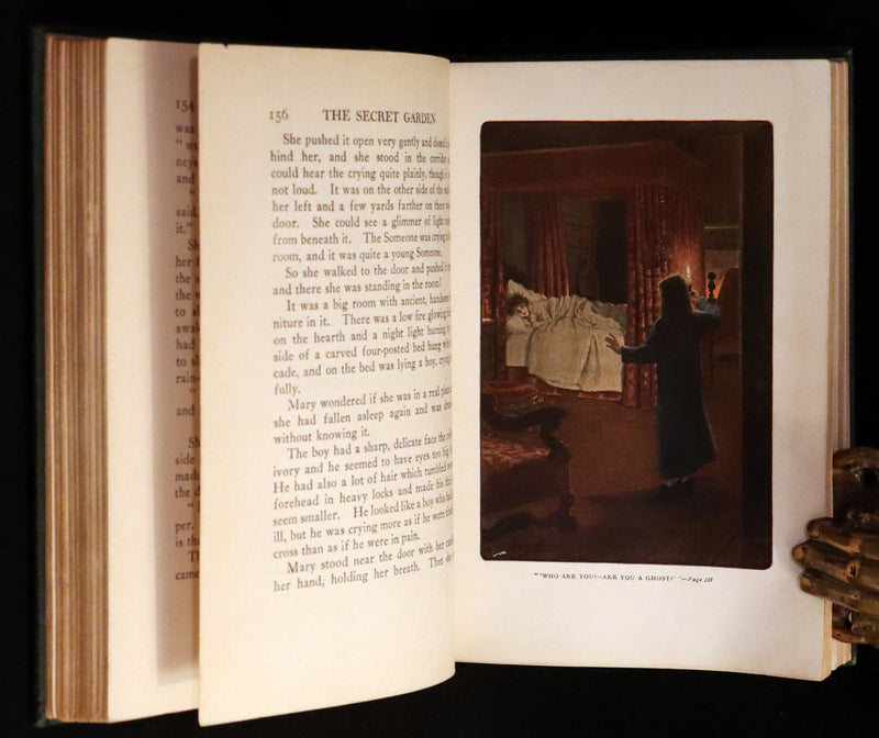 1911 Rare First Edition Book - The Secret Garden by F. H. Burnett Illustrated by Maria Louise Kirk.