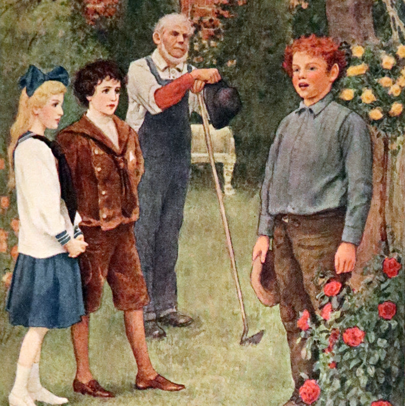 1911 Rare First Edition Book - The Secret Garden by F. H. Burnett Illustrated by Maria Louise Kirk.