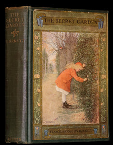 1911 Rare First Edition Book - The Secret Garden by F. H. Burnett Illustrated by Maria Louise Kirk.