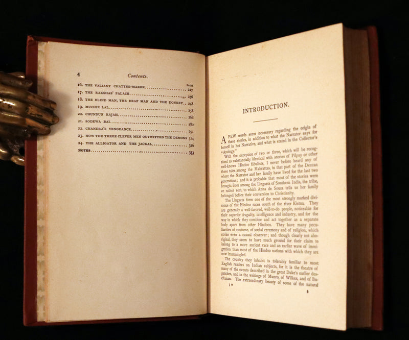 1870 Rare Book - Eastern Fairy Legends Current in Southern India by Mary Eliza Isabella Frere.