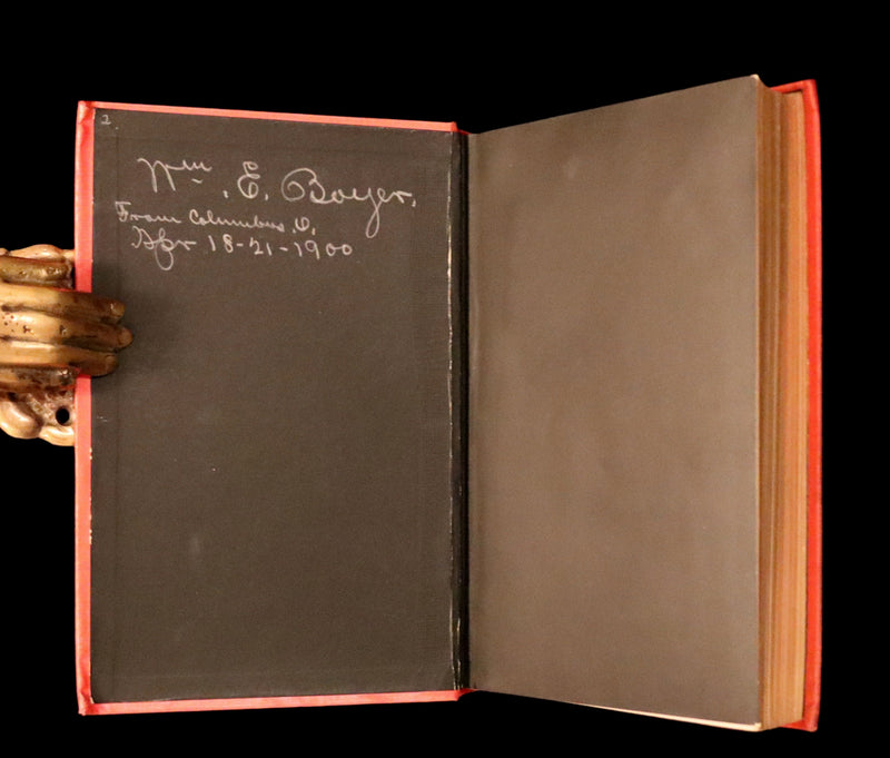 1899 Rare 1stED - The RED BOOK of ANIMAL STORIES by Andrew Lang Illustrated by H.J. Ford.