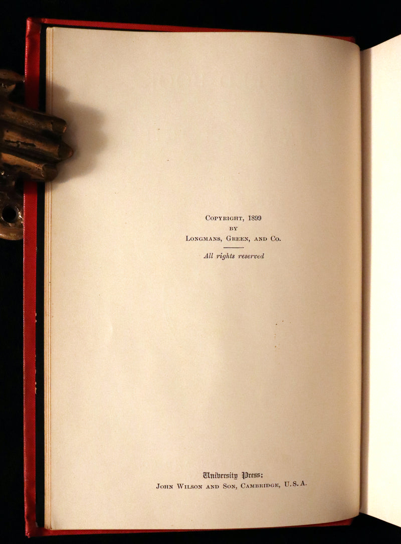 1899 Rare 1stED - The RED BOOK of ANIMAL STORIES by Andrew Lang Illustrated by H.J. Ford.