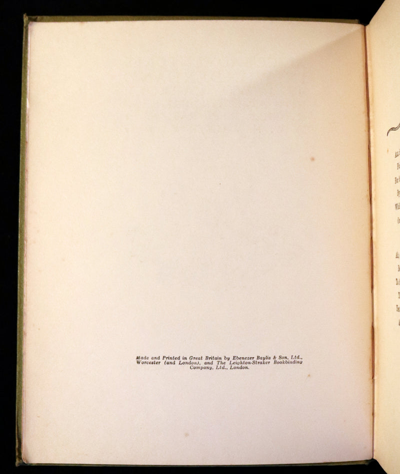 1930 Scarce Book - ALICE in Wonderland color illustrated by William Henry Walker.