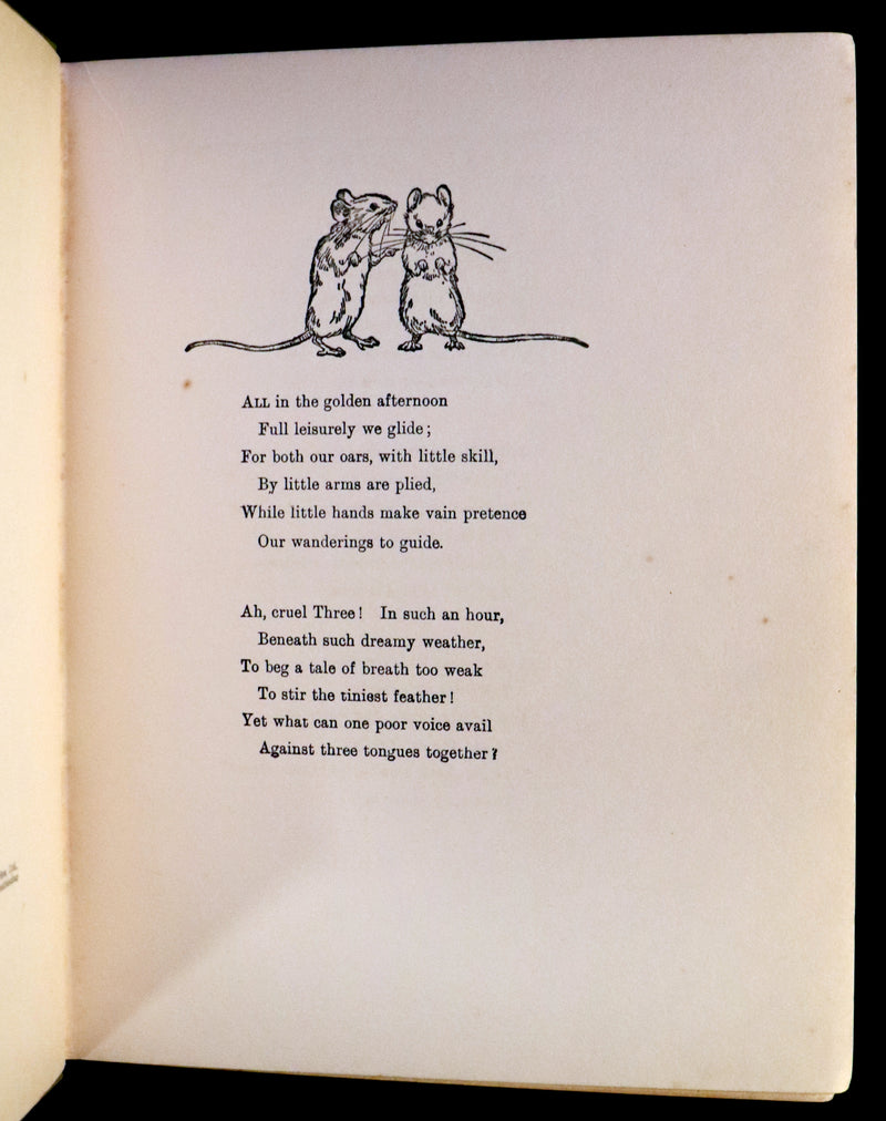 1930 Scarce Book - ALICE in Wonderland color illustrated by William Henry Walker.