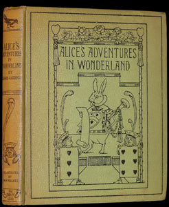 1930 Scarce Book - ALICE in Wonderland color illustrated by William Henry Walker.