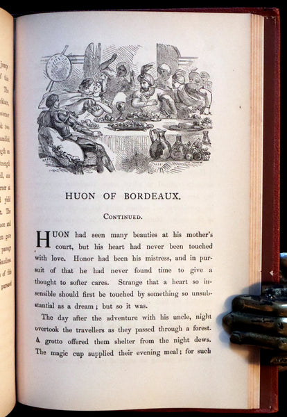 1862 Rare First Edition - Legends of CHARLEMAGNE or Romance of the Middle Ages by Thomas Bulfinch.