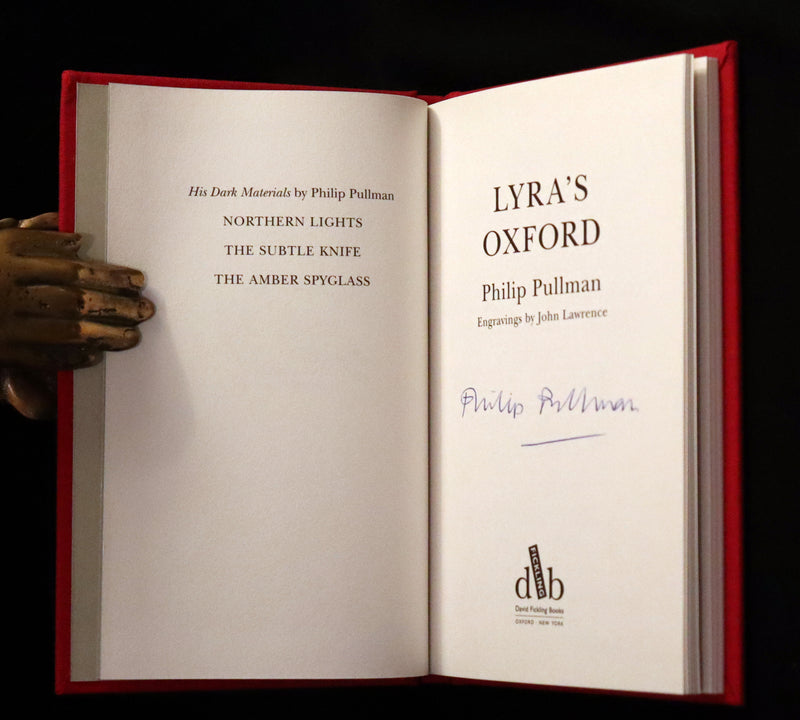 2003 Signed First Edition - LYRA'S OXFORD [His Dark Materials] by Philip Pullman. Illustrated.