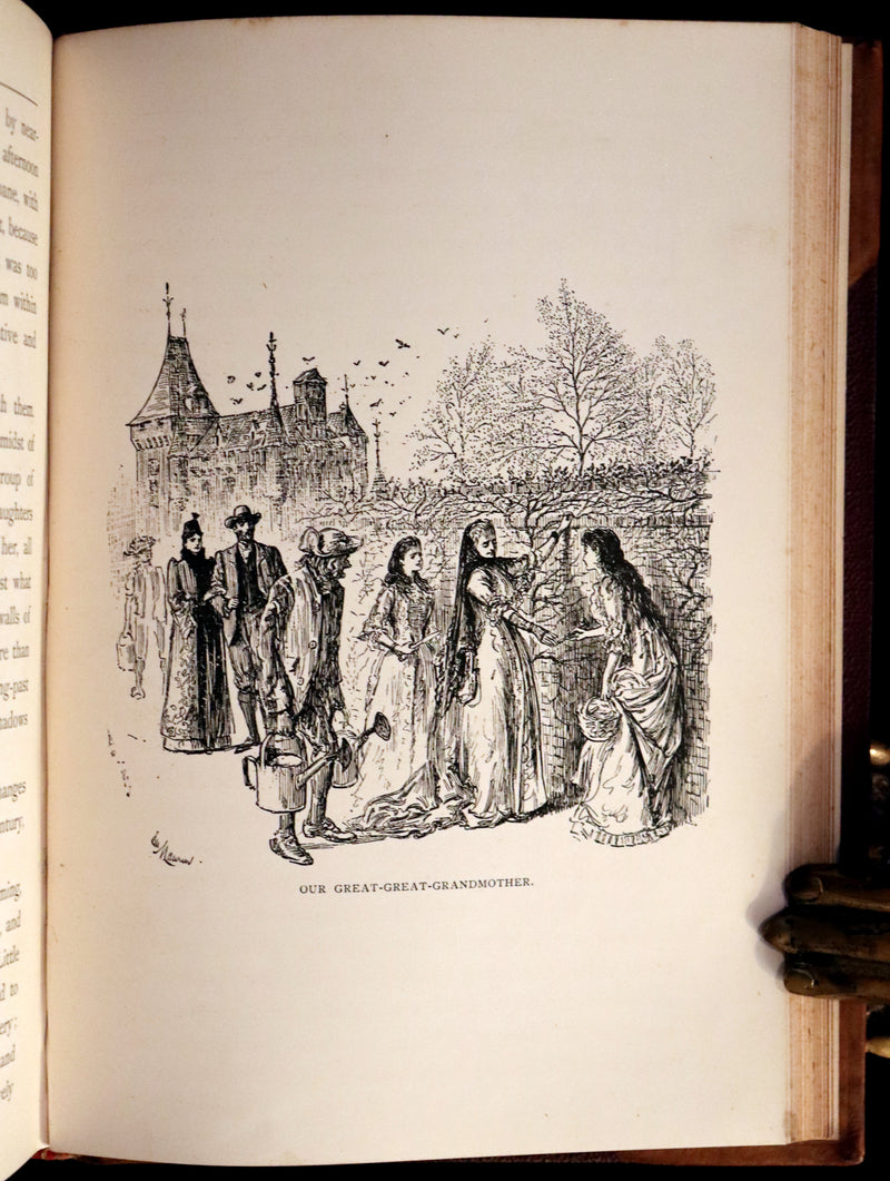 1892 First 2 Volumes Edition - Peter Ibbetson, A strange tale of Communication through Dreams by George Du Maurier.