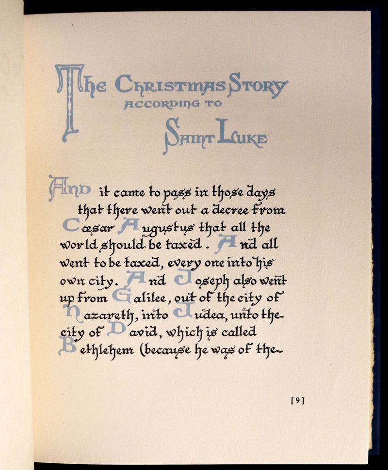 1942 First Edition - Christmas Garland illustrated by Margaret W. Tarrant in Publisher Box.