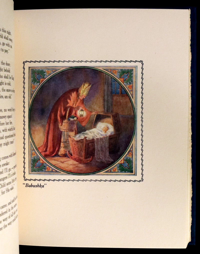 1942 First Edition - Christmas Garland illustrated by Margaret W. Tarrant in Publisher Box.