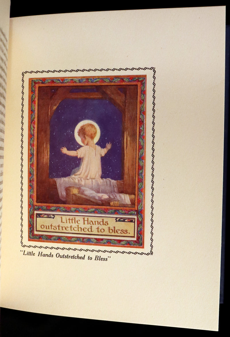 1942 First Edition - Christmas Garland illustrated by Margaret W. Tarrant in Publisher Box.