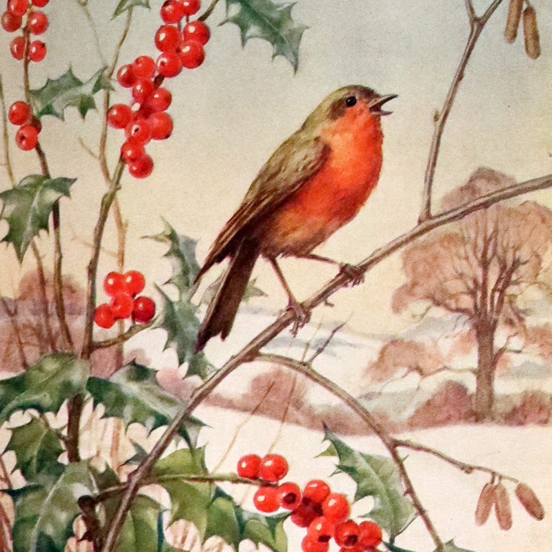 1942 First Edition - Christmas Garland illustrated by Margaret W. Tarrant in Publisher Box.