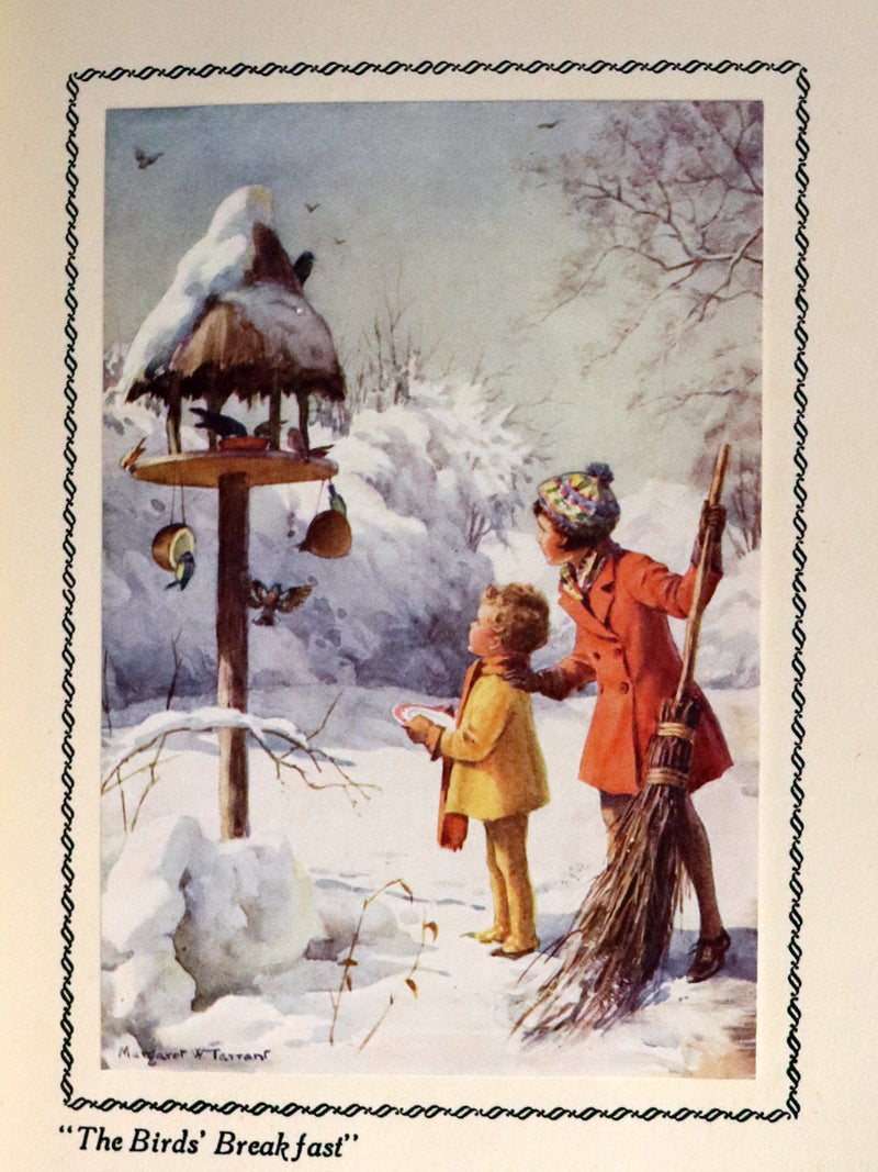 1942 First Edition - Christmas Garland illustrated by Margaret W. Tarrant in Publisher Box.