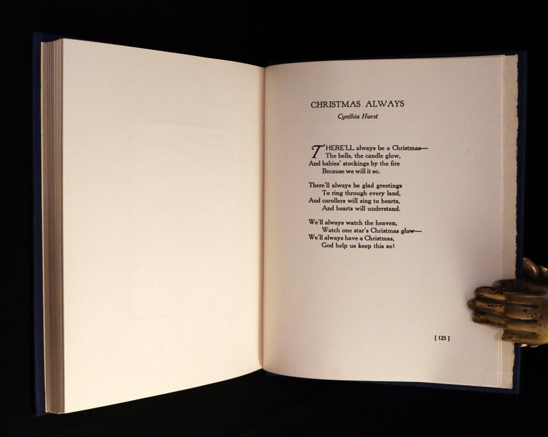 1942 First Edition - Christmas Garland illustrated by Margaret W. Tarrant in Publisher Box.