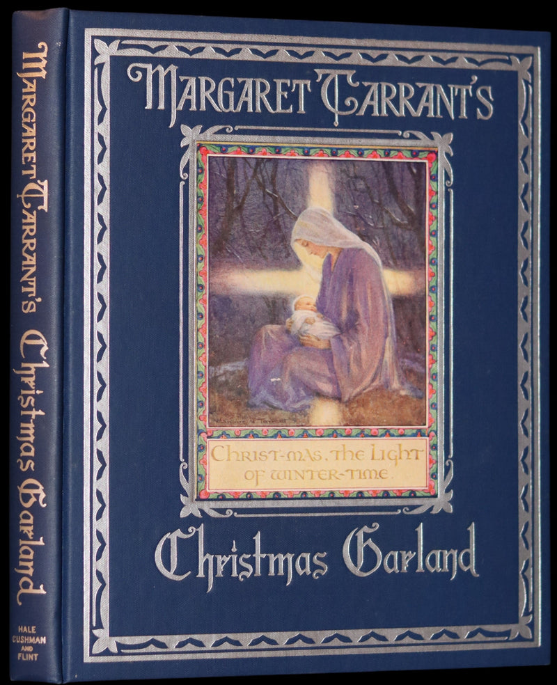 1942 First Edition - Christmas Garland illustrated by Margaret W. Tarrant in Publisher Box.