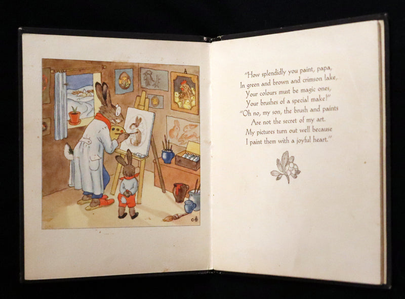 1936 Scarce English 1stED - John Rabbit & Son, Easter Eggs illustrated by Ida Bohatta Morpurgo.