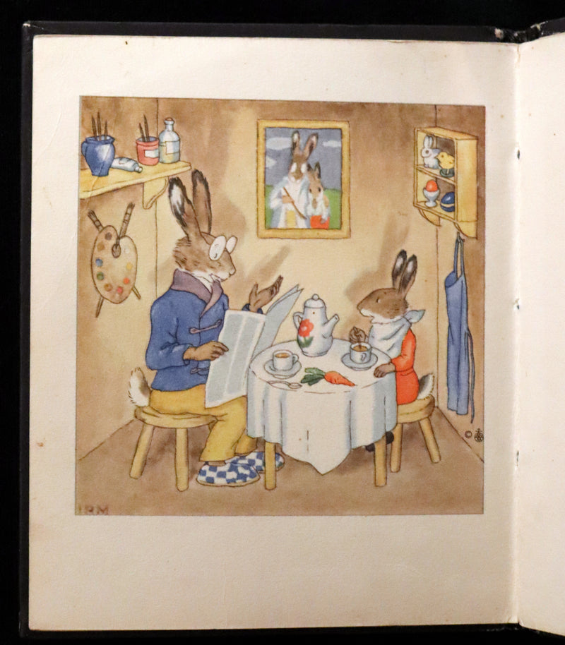 1936 Scarce English 1stED - John Rabbit & Son, Easter Eggs illustrated by Ida Bohatta Morpurgo.