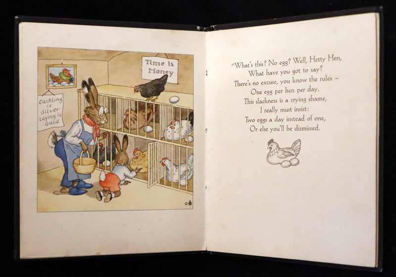 1936 Scarce English 1stED - John Rabbit & Son, Easter Eggs illustrated by Ida Bohatta Morpurgo.