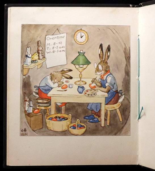 1936 Scarce English 1stED - John Rabbit & Son, Easter Eggs illustrated by Ida Bohatta Morpurgo.