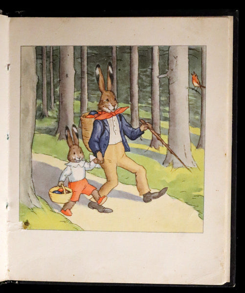 1936 Scarce English 1stED - John Rabbit & Son, Easter Eggs illustrated by Ida Bohatta Morpurgo.
