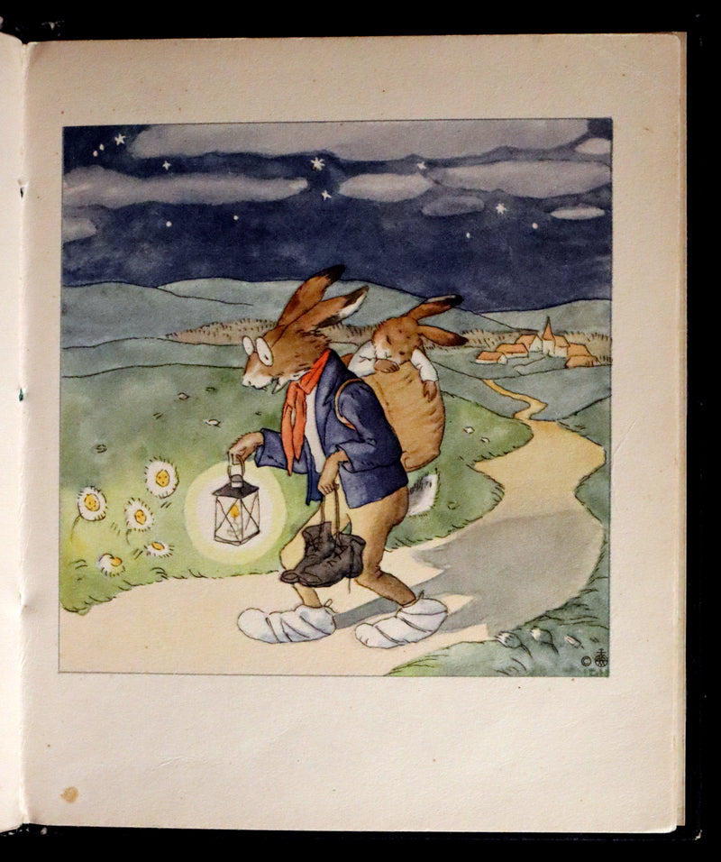 1936 Scarce English 1stED - John Rabbit & Son, Easter Eggs illustrated by Ida Bohatta Morpurgo.