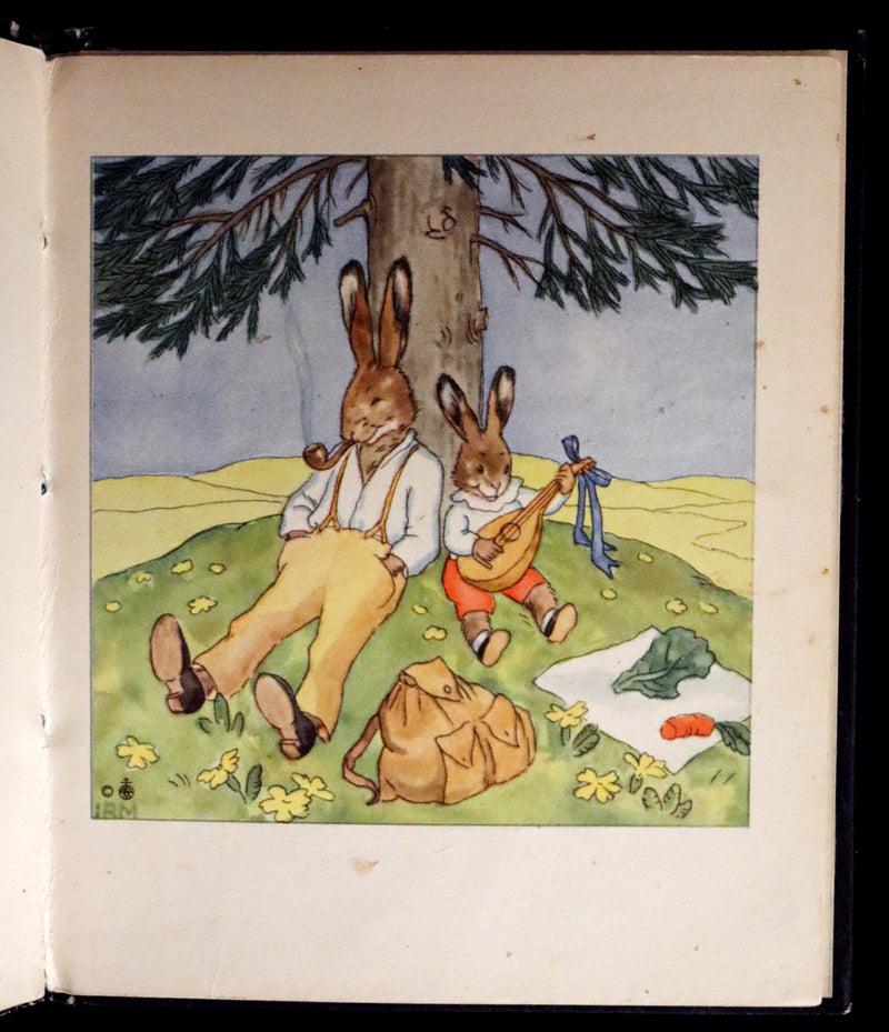 1936 Scarce English 1stED - John Rabbit & Son, Easter Eggs illustrated by Ida Bohatta Morpurgo.