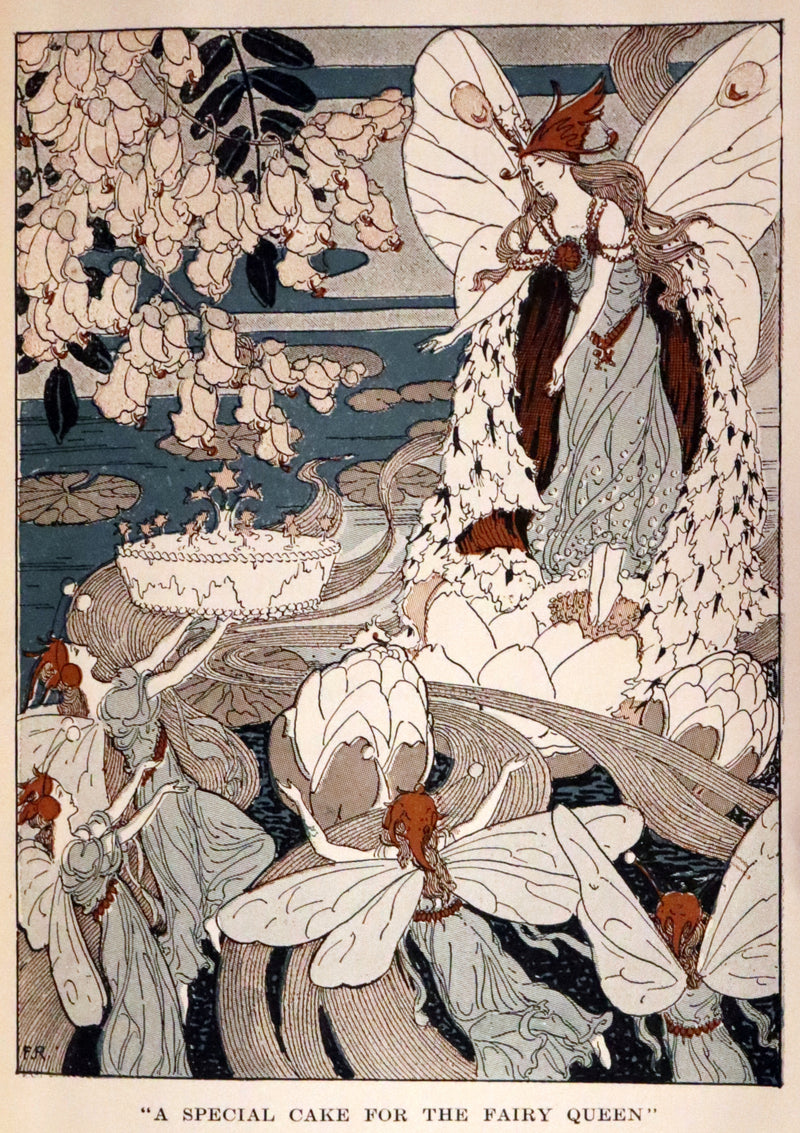 1921 Rare First Edition - Jack O'Health Fairy Tale by Dr. Beatrice Slayton Herben illustrated by Frederick Richardson.