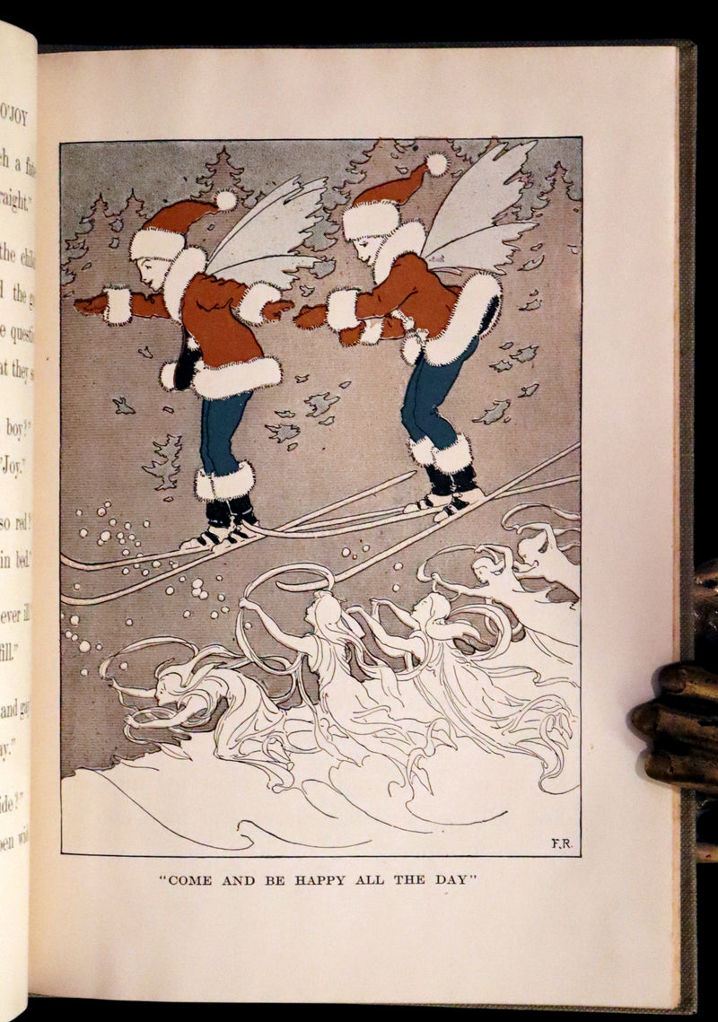1921 Rare First Edition - Jack O'Health Fairy Tale by Dr. Beatrice Slayton Herben illustrated by Frederick Richardson.
