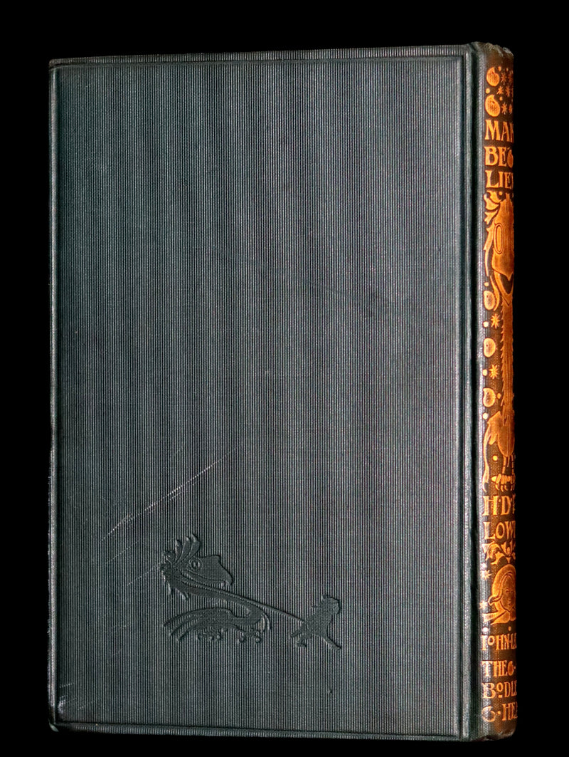 1896 Rare First Edition - MAKE-BELIEVE Tales by Henry Dawson Lowry illustrated by Charles Robinson.