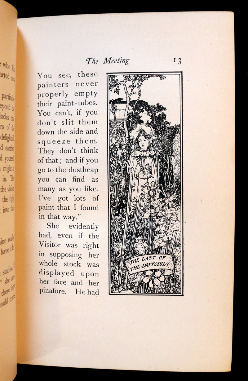 1896 Rare First Edition - MAKE-BELIEVE Tales by Henry Dawson Lowry illustrated by Charles Robinson.