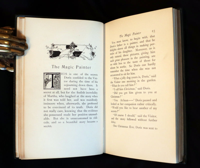 1896 Rare First Edition - MAKE-BELIEVE Tales by Henry Dawson Lowry illustrated by Charles Robinson.
