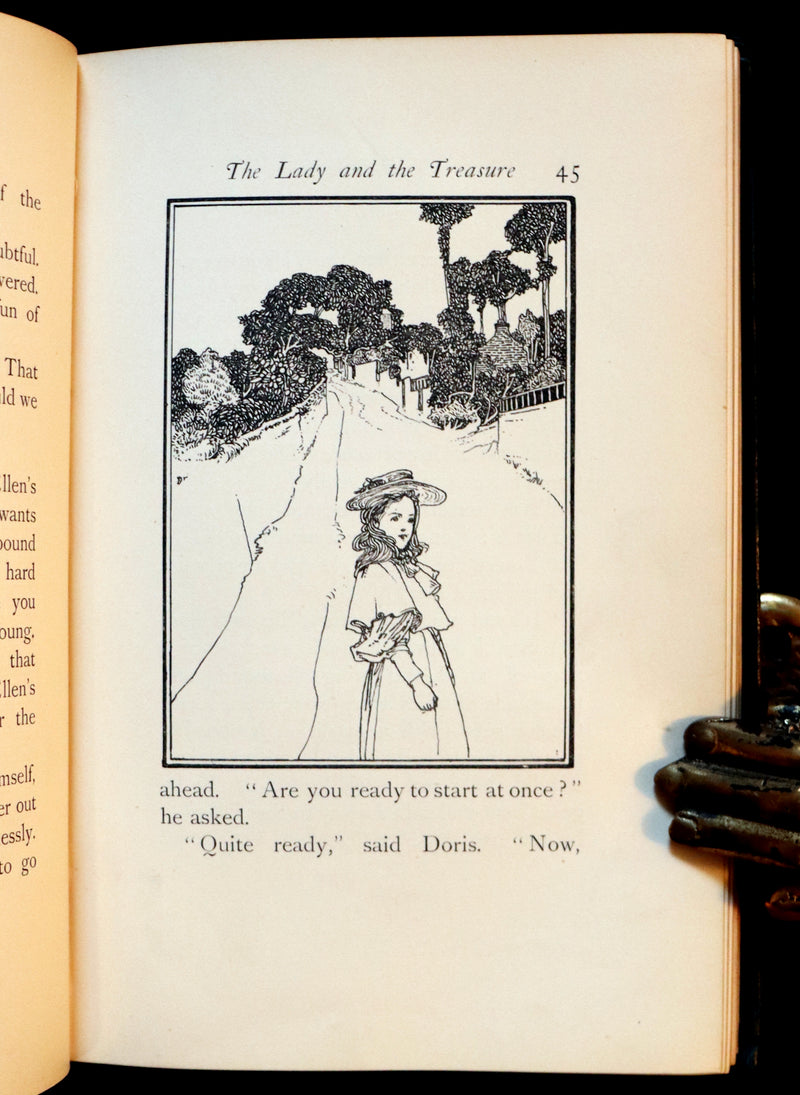 1896 Rare First Edition - MAKE-BELIEVE Tales by Henry Dawson Lowry illustrated by Charles Robinson.