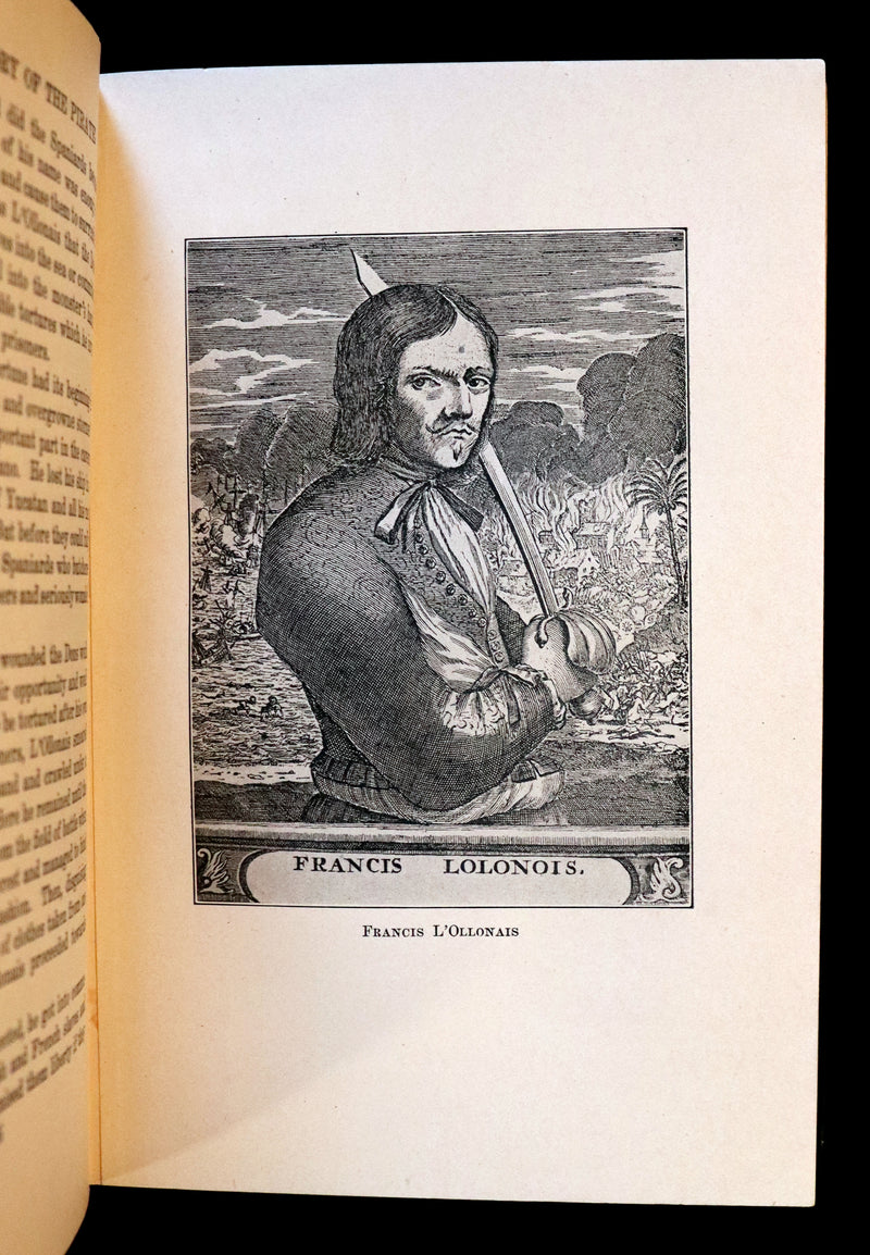 1923 Rare First Edition - The Real Story Of The PIRATE by Alpheus Hyatt Verrill. Illustrations & MAP.