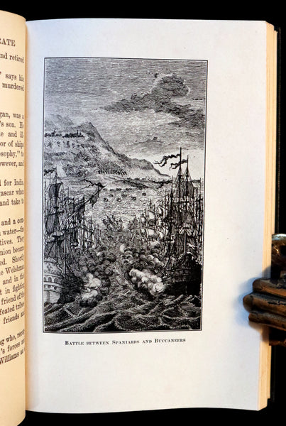 1923 Rare First Edition - The Real Story Of The PIRATE by Alpheus Hyatt Verrill. Illustrations & MAP.