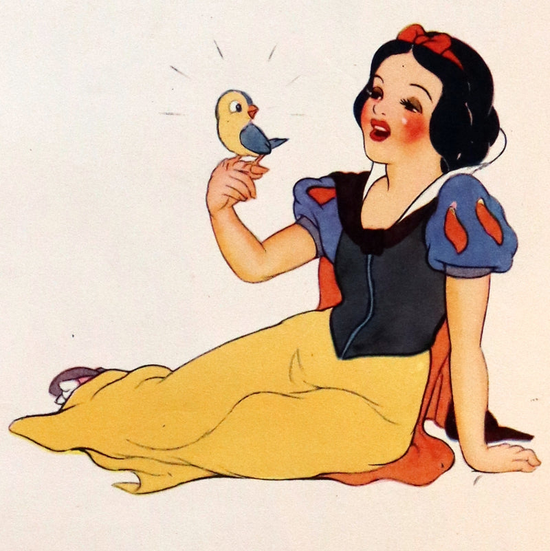 1938 Rare First UK Edition - Walt Disney SNOW WHITE and the Seven Dwarfs. Adapted from Grimm's Fairy Tales.